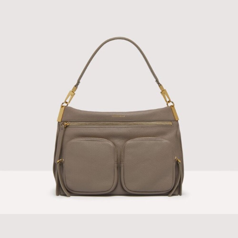 COCCINELLE Hyle MEDIUM Handbag Grained Leather - Picture 3 of 17